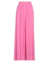Suoli Woman Pants Magenta Size 4 Acetate, Silk In Magenta