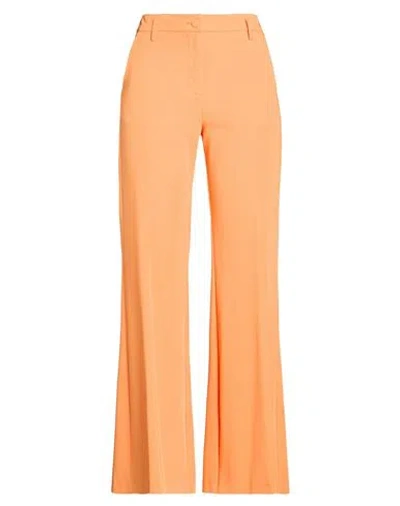 Suoli Woman Pants Orange Size 8 Polyester, Viscose, Elastane