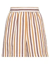 Suoli Woman Shorts & Bermuda Shorts Brown Size 6 Viscose, Polyester In Brown