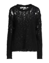 Suoli Woman Sweater Black Size 4 Wool, Acrylic, Polyamide