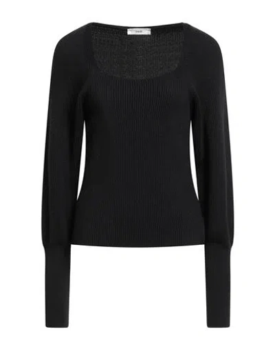Suoli Woman Sweater Black Size 8 Virgin Wool