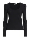 Suoli Woman Sweater Black Size 8 Viscose, Polyester, Polyamide In Multi