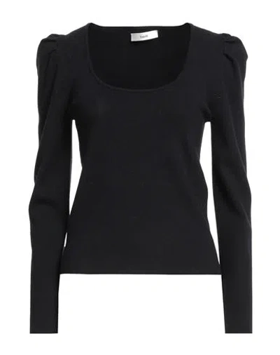 Suoli Woman Sweater Black Size 8 Viscose, Polyester, Polyamide