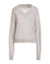 Suoli Woman Sweater Light Grey Size 6 Acrylic, Polyamide, Mohair Wool In Gray