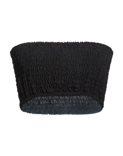 Suoli Woman Top Black Size 4 Polyester