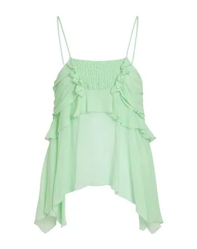 Suoli Woman Top Light Green Size 4 Viscose