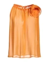Suoli Woman Top Orange Size 6 Polyester