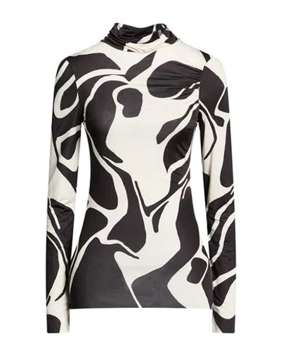 Suoli Woman T-shirt Black Size 6 Polyester, Elastane