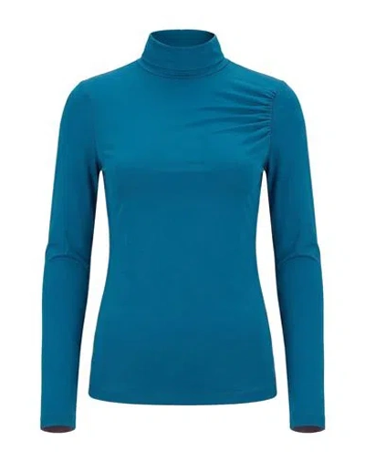 Suoli Woman T-shirt Deep Teal Size 4 Polyamide, Elastane In Green