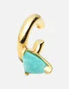 Suot Studio Half Cut Amazonite Ear Cuff
