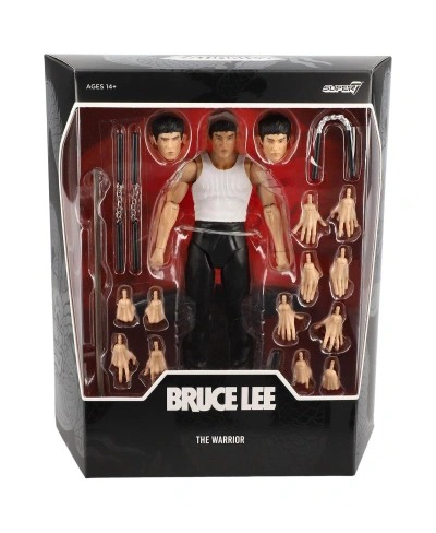 Super 7 Bruce Lee Hollywood Icons The Warrior Ultimates! Figure In Multi