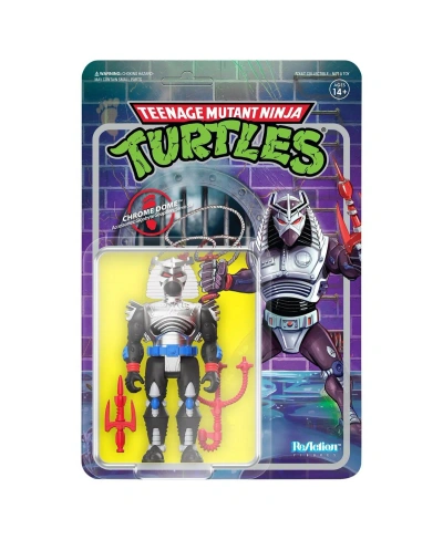 Super 7 Chrome Dome Teenage Mutant Ninja Turtles Reaction Figure In Multi