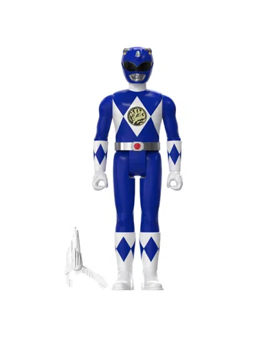 Super 7 Mighty Morphin Power Rangers Reaction Sdcc 2023 In Blue