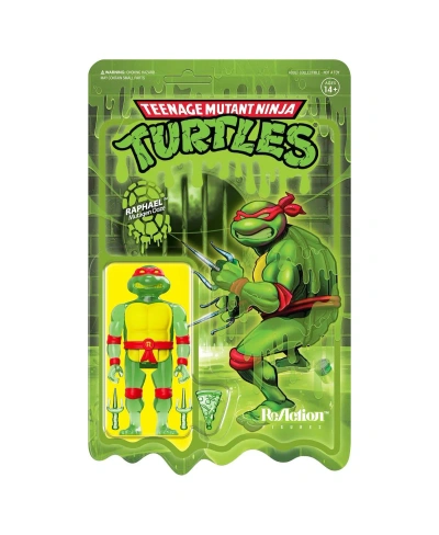 Super 7 Raphael Teenage Mutant Ninja Turtles Mutagen Ooze Reaction Figure In Multi