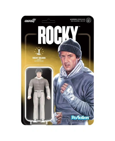 Super 7 Rocky Balboa Rocky Workout Reaction Figure In Multi