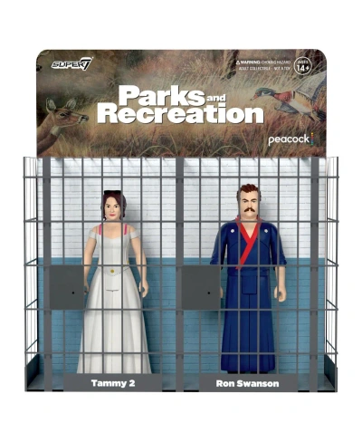 Super 7 Super7 Ron And Tammy 2 Parks And Recreation Wedding Night Reaction Figures In Multi