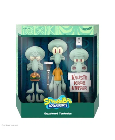 Super 7 Super7 Squidward Tentacles Spongebob Squarepants Ultimates Figure In Green