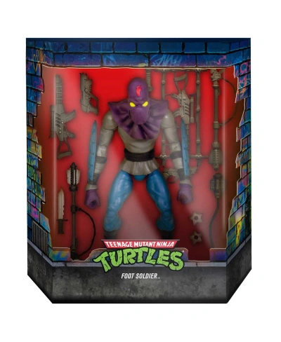 Super 7 Teenage Mutant Ninja Turtles Foot Soldier Version 2 Ultimates Figure In Multi