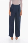 Super Blond Double-pleated Straight Fit Pants