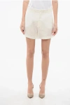 Super Blond Linen Shorts