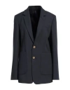 Super Blond Woman Blazer Midnight Blue Size 8 Viscose