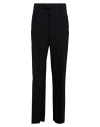 Super Blond Woman Pants Black Size 8 Wool In Black