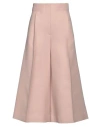 Super Blond Woman Pants Light Pink Size 2 Wool, Silk In Pink