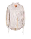 Super Blond Woman Blouse Off White Size 4 Cotton