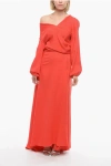 Super Blond Wrap Dress With Belt