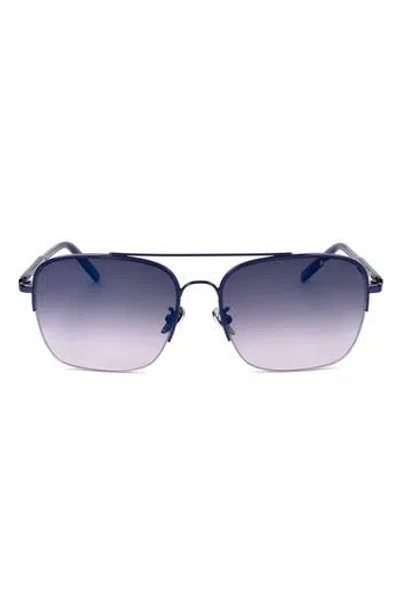 Super By Retrosuperfuture® 48mm Aviator Sunglasses In Blue