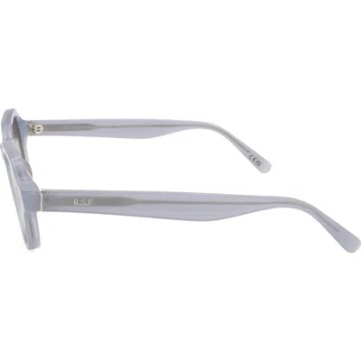 Super By Retrosuperfuture® 49mm Round Sunglasses In Blue/ Blue