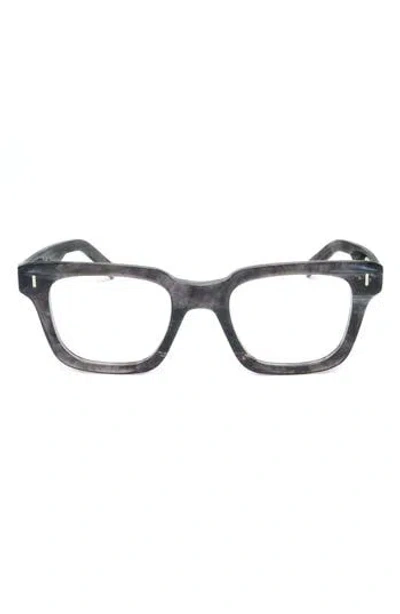 Super By Retrosuperfuture® 50mm Rectangular Reading Glasses In Gray