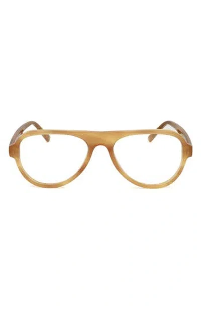 Super By Retrosuperfuture® 51mm Aviator Optical Glasses In Brown