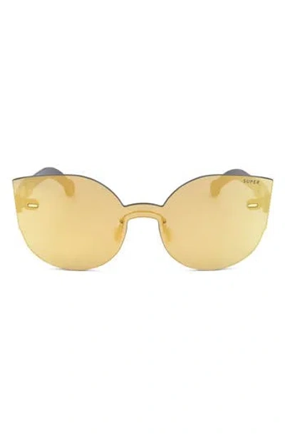 Super By Retrosuperfuture® 51mm Butterfly Sunglasses In Gold