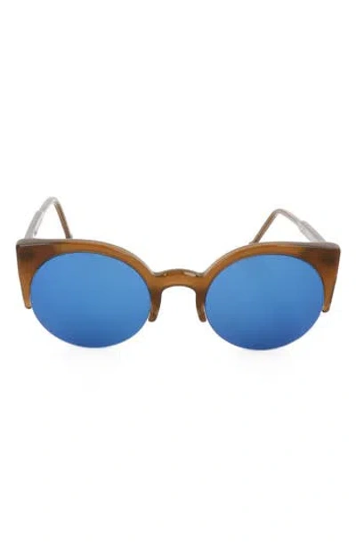 Super By Retrosuperfuture® 51mm Cat Eye Sunglasses In Brown