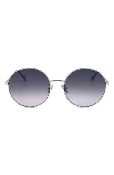 Super By Retrosuperfuture® 51mm Round Sunglasses In Silver