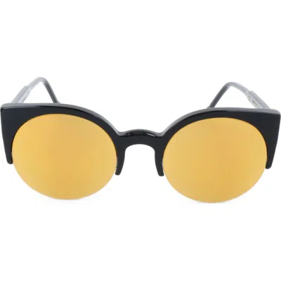 Super By Retrosuperfuture® 52mm Cat Eye Sunglasses In Black