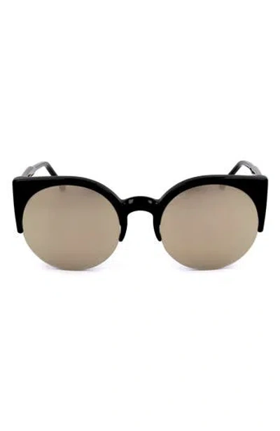 Super By Retrosuperfuture® 52mm Cat Eye Sunglasses In Black
