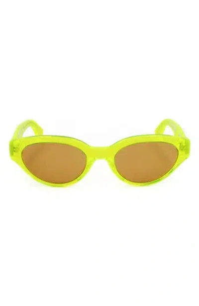 Super By Retrosuperfuture® 52mm Cat Eye Sunglasses In Yellow