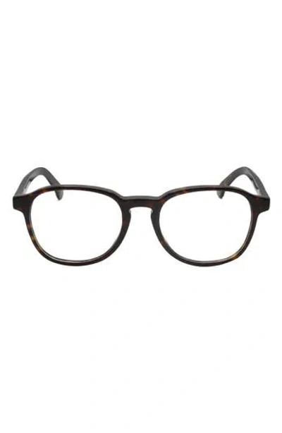 Super By Retrosuperfuture® 52mm Round Reading Glasses In Black