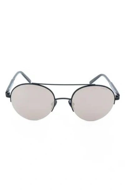 Super By Retrosuperfuture® 52mm Round Sunglasses In Black