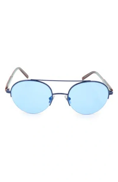 Super By Retrosuperfuture® 52mm Round Sunglasses In Black