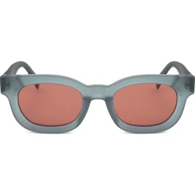 Super By Retrosuperfuture® 52mm Round Sunglasses In Multi/ Dark Grey