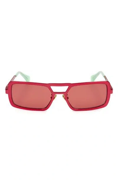 Super By Retrosuperfuture® 52mm Square Sunglasses In Red
