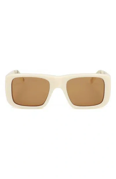 Super By Retrosuperfuture® 52mm Square Sunglasses In White