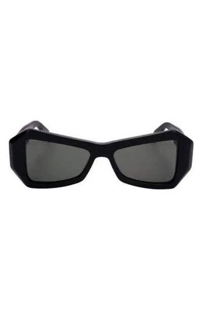Super By Retrosuperfuture® 53mm Square Sunglasses In Black