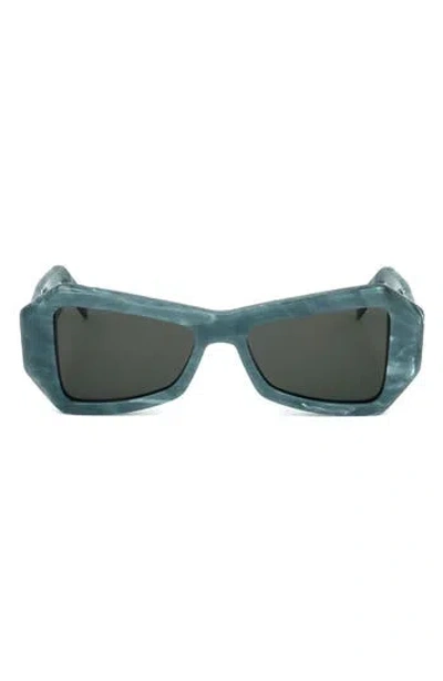 Super By Retrosuperfuture® 53mm Square Sunglasses In Blue