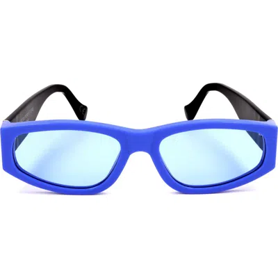 Super By Retrosuperfuture® 53mm Square Sunglasses In Blue