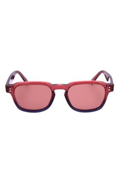 Super By Retrosuperfuture® 53mm Square Sunglasses In Red