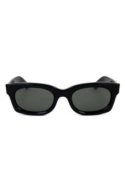 Super By Retrosuperfuture® 53mm Wrap Sunglasses In Black